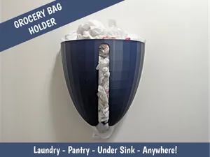 Recycled Plastic Grocery Bag Holder