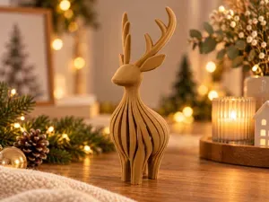 Modern Reindeer – Weihnachtsdeko Figur