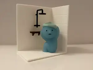 Smiski Shower Display