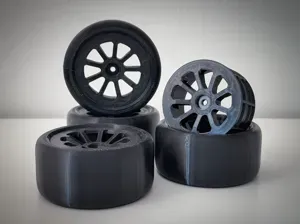 RC Drift Wheels and Tires (for mini bashers)