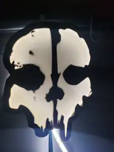 Ghost COD Mask Lightbox