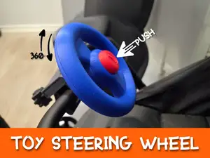 Stroller Steering Wheel Toy