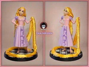 Thanks 24k! Rapunzel fanart (25,5 cm)