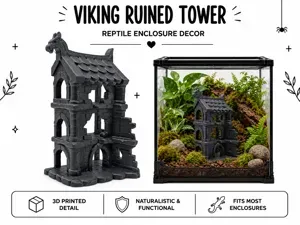 Viking Ruined Tower — Multi-Level Climbing House