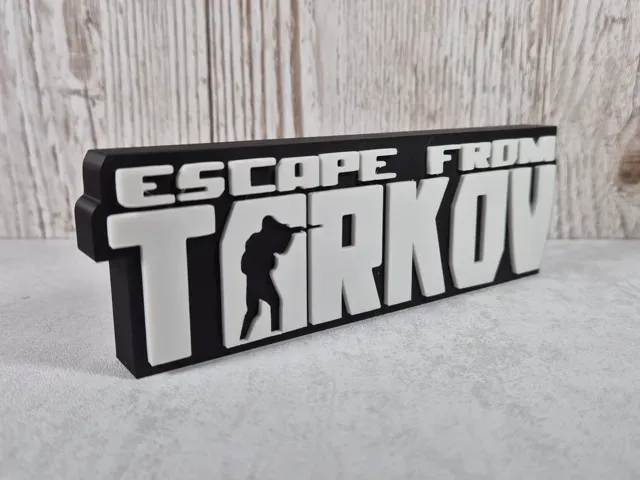 Tarkov Desk Sign – Escape from Tarkov Logo — Фото 2 из 2