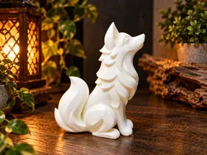Majestic Wolf –Elegant Wolf Statue&Home Decoration