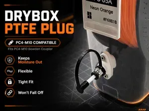 Drybox PC4-M10 PTFE Bowden Tube Plug (TPU)