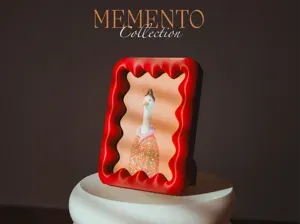 MEMENTO Curvy: Wavy photo frame 10x15 cm (4x6")
