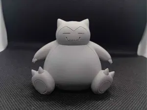 Snorlax Figure Pokemon Fanart Creature Toy for Kid
