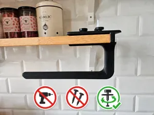 Kitchen Removable Paper Towel Roll Holder