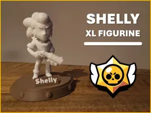 Shelly | XL Brawl Stars Figurine (NO AMS)