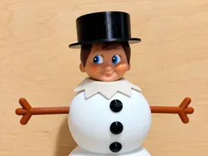 Elf on the Shelf Snowman Costume