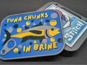 Playing card deck tuna box (bicycle compatible)