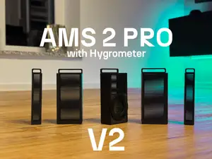 AMS 2 Pro Silica Trockenbox Hygrometer Eckig V2