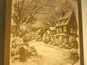 Winter Scene Night Light