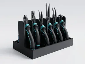 6 Jewelery Plier Rack for Table Fast Print A1 Mini
