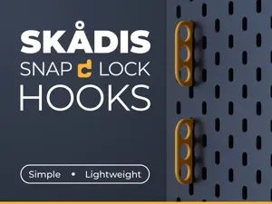 IKEA Skadis Snap Lock Hook