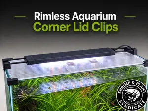 Rimless Aquarium Corner Lid Clips