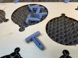Clip honeycomb laser