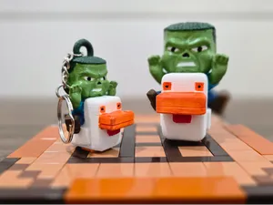 Minecraft movie Chicken Jockey
