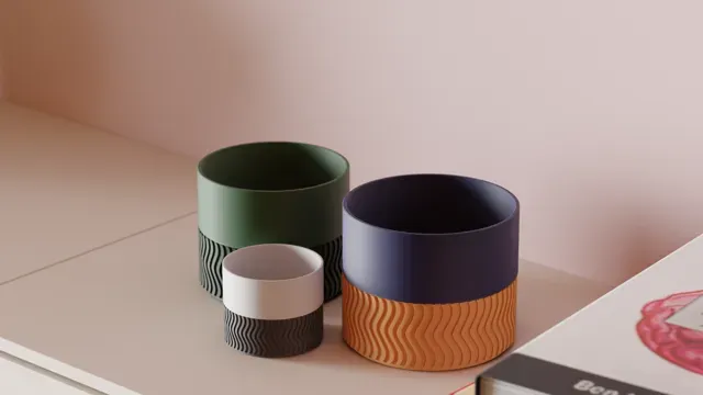 Modern Plant Pot. Two Part Design with Drainage — Фото 5 из 7