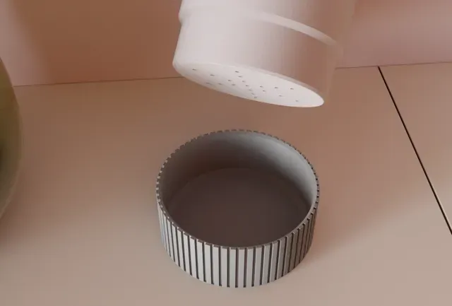 Modern Plant Pot. Two Part Design with Drainage — Фото 3 из 7