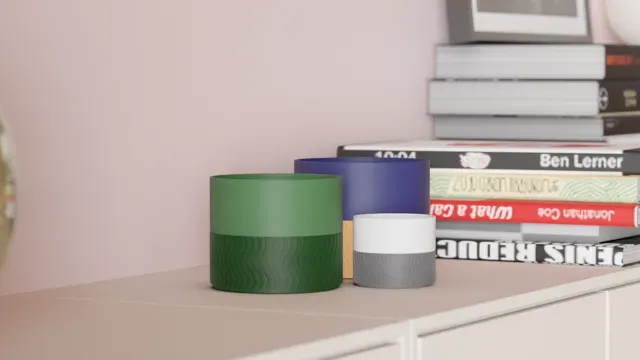Modern Plant Pot. Two Part Design with Drainage — Фото 4 из 7