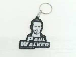 paul walker keychain