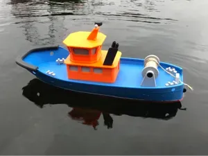 Spielzeug Schlepper / Arbeitsschiff