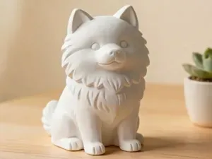 狗狗摆件 | 博美