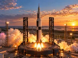 Saturn V – Apollo Mission Display