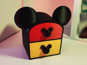 Cassettiera da scrivania Mickey Mouse / Topolino