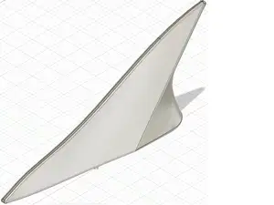 Shark fin antenna 2
