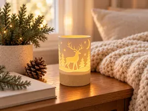 Winter Teelicht / Weihnachtsdeko