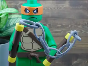 500% Brick - Ninja Turtle Michelangelo