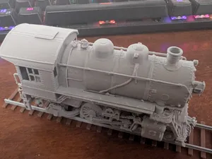 HO 1:87 Scale 4-4-2 locomotive