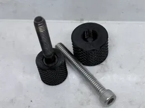 Gnarly Knurled Knob - Socket Head Cap Screw