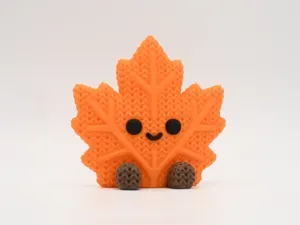 Knitted Maple Leaf