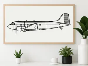 DC-3C (Silhouette)
