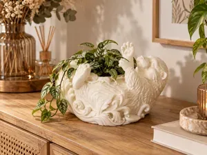 Pot à plante loutre – Décoration adorable