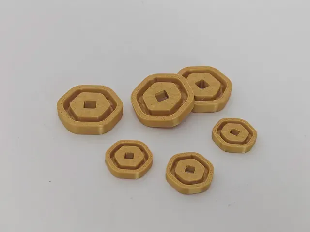 Roblox Robux Coins | 20mm & 30mm Sizes — Фото 2 из 4