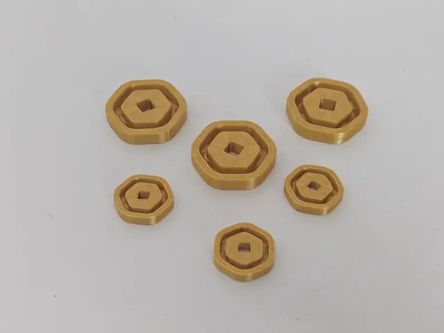 Roblox Robux Coins | 20mm & 30mm Sizes — Фото 3 из 4