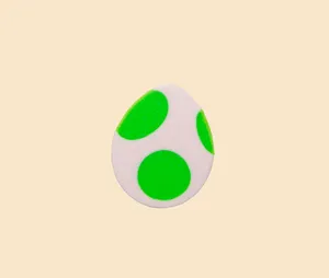 Yoshi egg pin