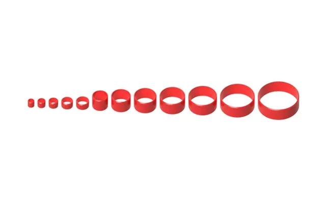 DIN Straight Cut pipes cutting templates VARIOUS — Фото 3 из 8