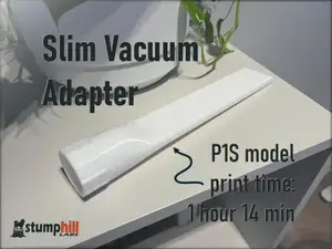 Slim Vacuum Adapter (35mm x 250mm)