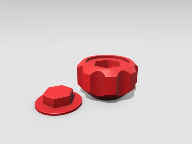 Knobs for Hex Bolts DIN 933_4017 sizes M3,M4,M5,M6,M7,M8,M10,M12,M14 — Фото 2 из 5