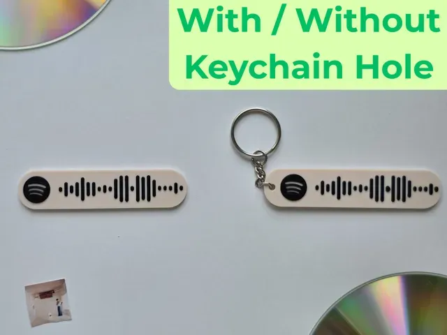 Customizable Spotify Keychain / Tag — Фото 3 из 16