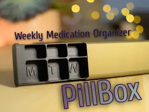 Pillbox - Weekly medication/supplement sorter