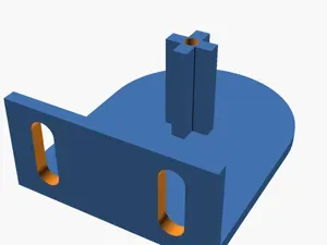 Soporte estor enrollable 25 mm - Recambio