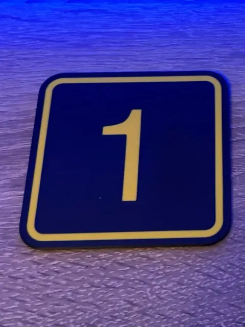 Square Number Plates (Door signs etc) — Фото 2 из 6